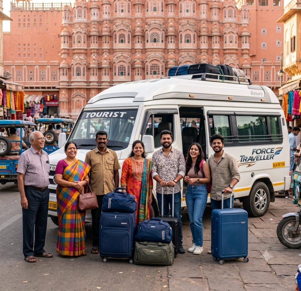 Tempo Traveller Rental in Ahmedabad - Jay Khodiyar Travels